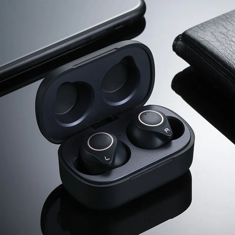 

W1 Беспроводные наушники с микрофоном BT5.0 водонепроницаемые IPX7 Touch aptX высококачественные полностью настоящие беспроводные наушники