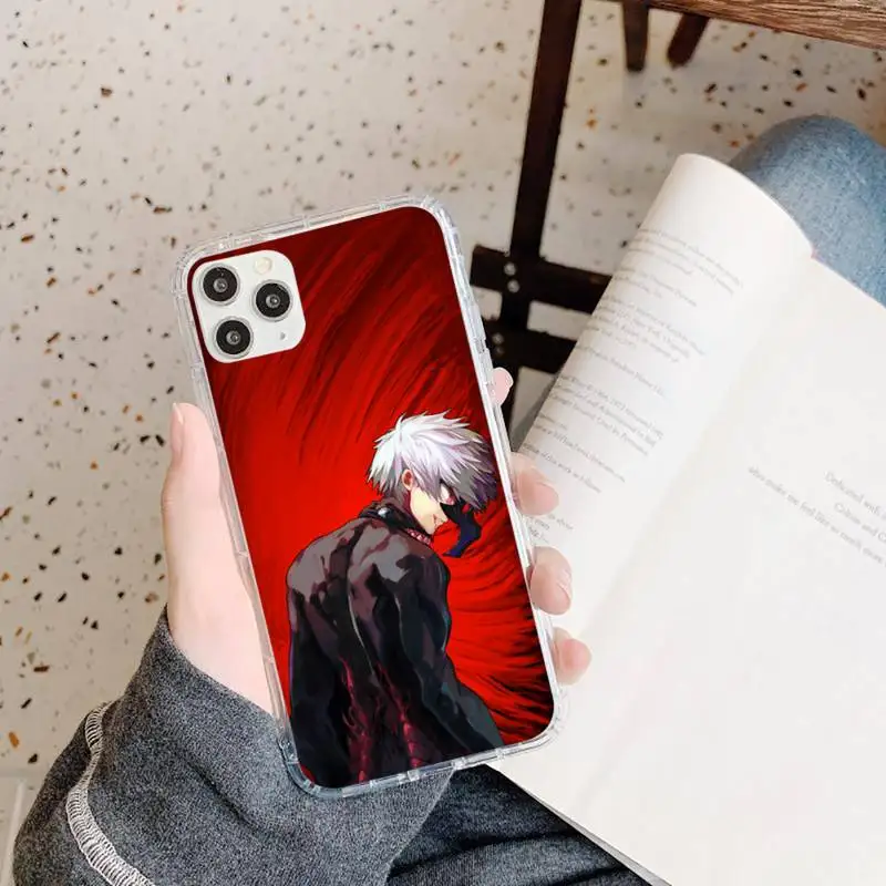 

Tokyo Ghoul Japan anime Phone Case Transparent soft For iphone 5 5s 5c se 6 6s 7 8 11 12 plus mini x xs xr pro max