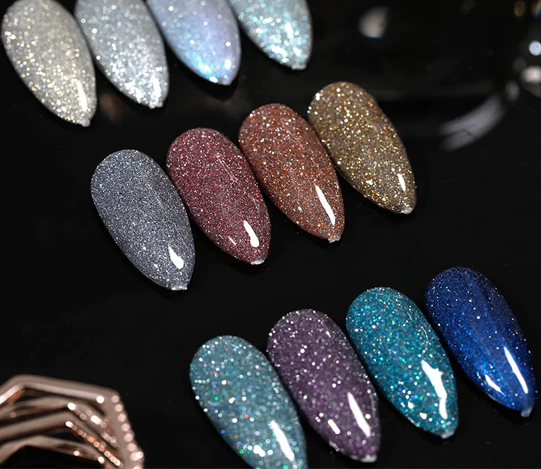 

1Pcs Professional Explosion Diamond Nail Glue Nail Model Gel UV Glue Crystal Extension Fast-drying Lasting Nail Polish