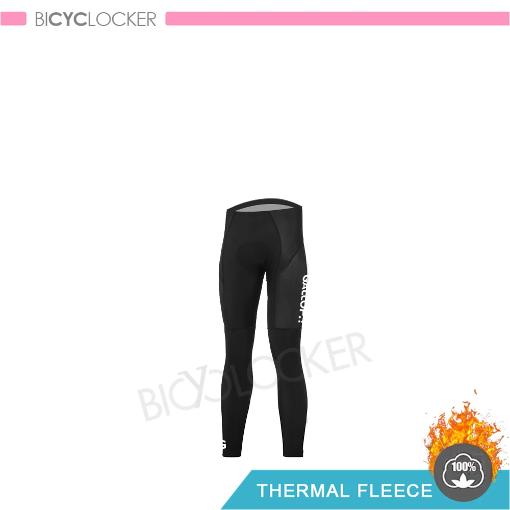 Pants Зимняя одежда для велоспорта куртка с длинными рукавами для шоссейного велосипеда Женская велосипедная одежда профессиональная команда Теплая Флисовая майка комплект теплый MTB - Цвет: Pants