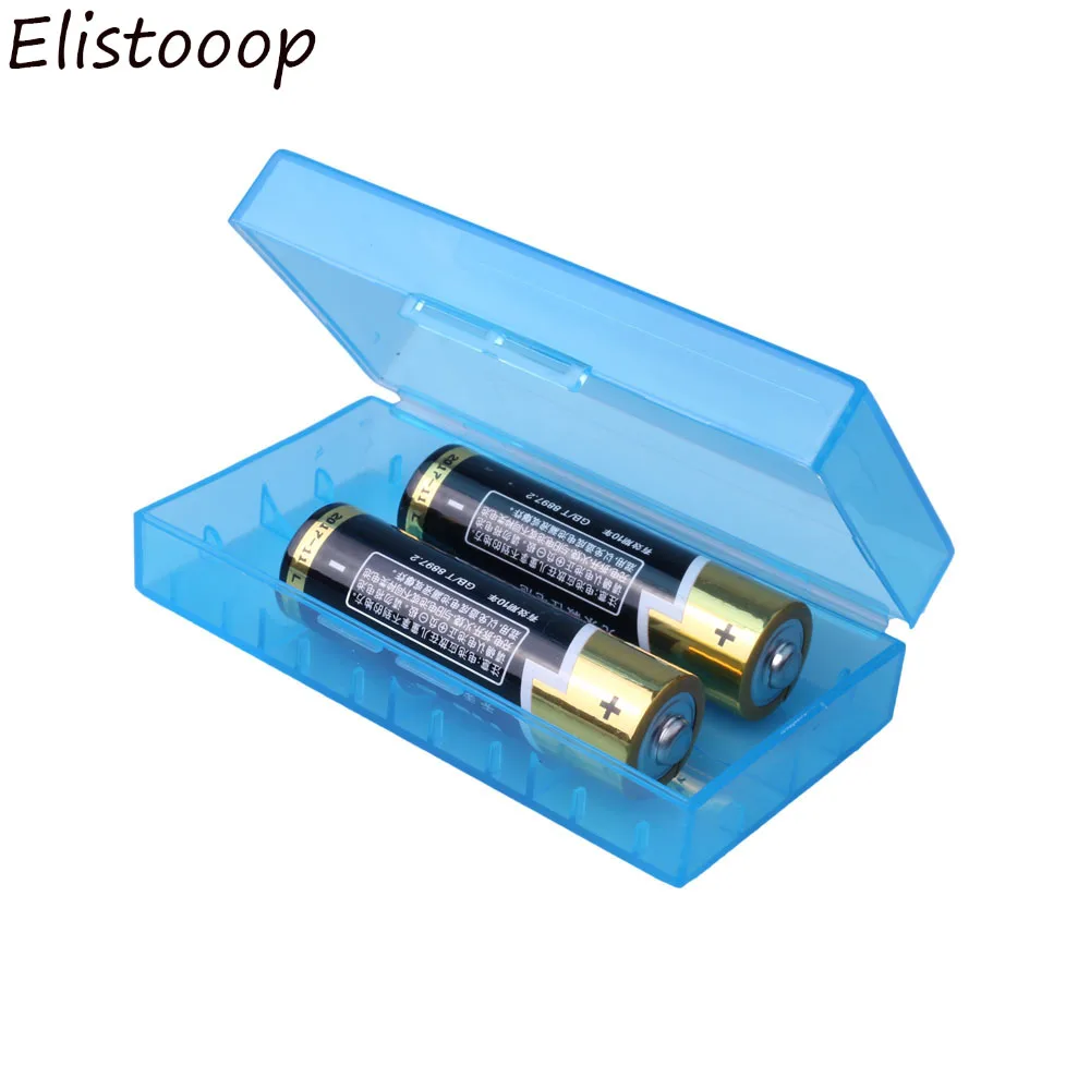 Цветной держатель для аккумулятора 18650 коробка CR123A 16340 чехол футляр хранения