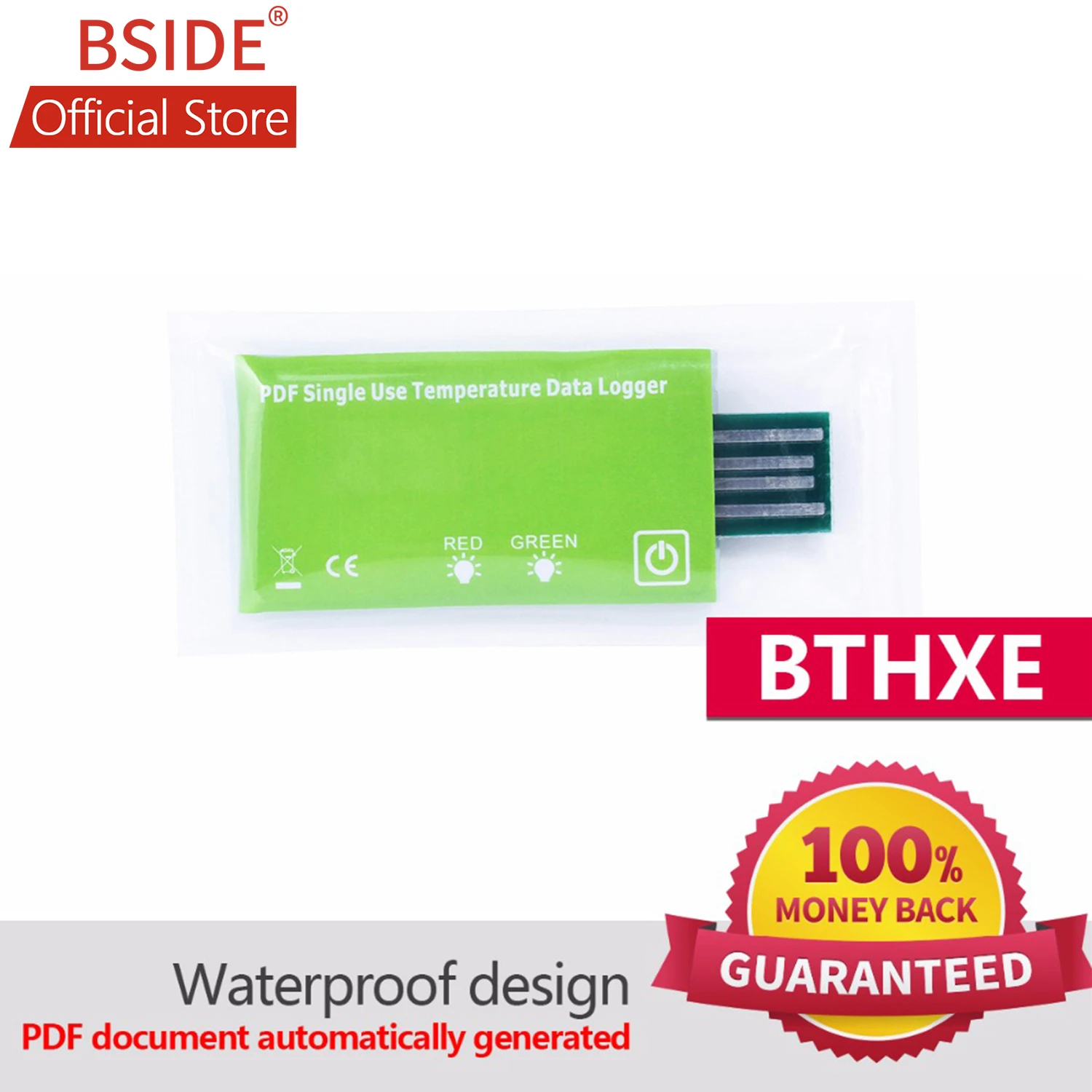 Official BSIDE One-time Temperature Record BTHXE USB interface The computer generates PDF documents directly | Инструменты