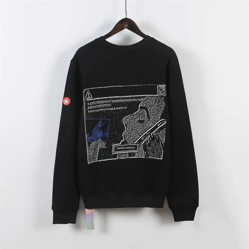 6 Синяя лента, CAV, EMPT C. E19AW, худи с капюшоном, Ретро стиль, стирается, для пожилых мужчин и женщин, 1:1, высокое качество, CAV, Empt, CAV, EMP, толстовка с капюшоном - Цвет: 6