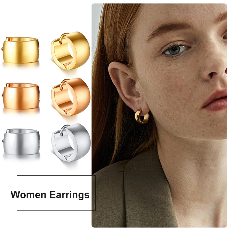 Женские серьги гвоздики из нержавеющей стали Висячие в Корейском