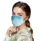 Дышащая респираторная маска 5 слоев многоразовая маска высокой плотности Пылезащитная маска для лица маска с фильтром загрязнения моющаяся маска для рта #45