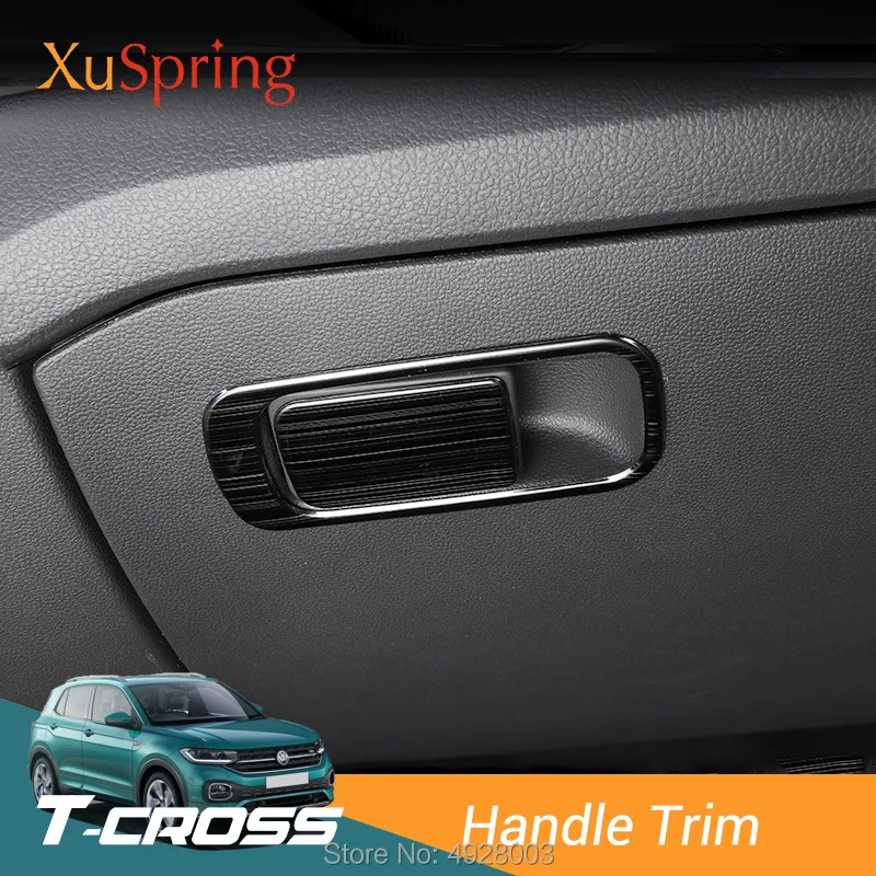 Наклейки на ручку автомобиля Co-pilot Groove Box декоративная крышка для Volkswagen VW T-cross Tcross