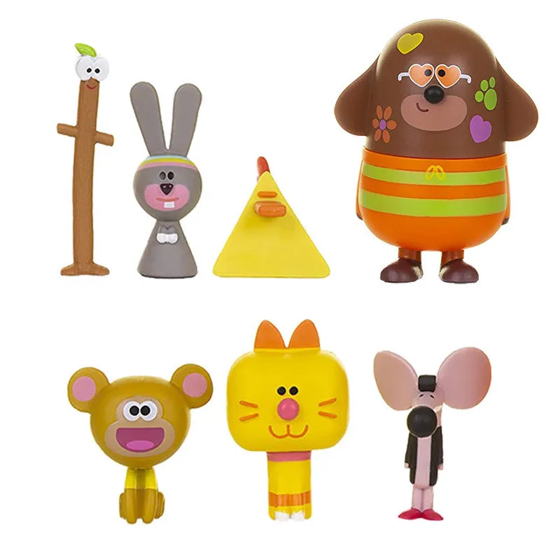 Фигурка аниме Hey duggeмочки игрушки риноцерос женщина осьминог Аллигатор бегемот