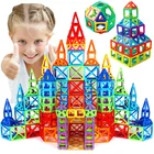 300 шт., магнитные строительные блоки, большой размер, магнитные игрушки, магнитные строительные блоки, сборные игрушки сделай сам, подарки для детей