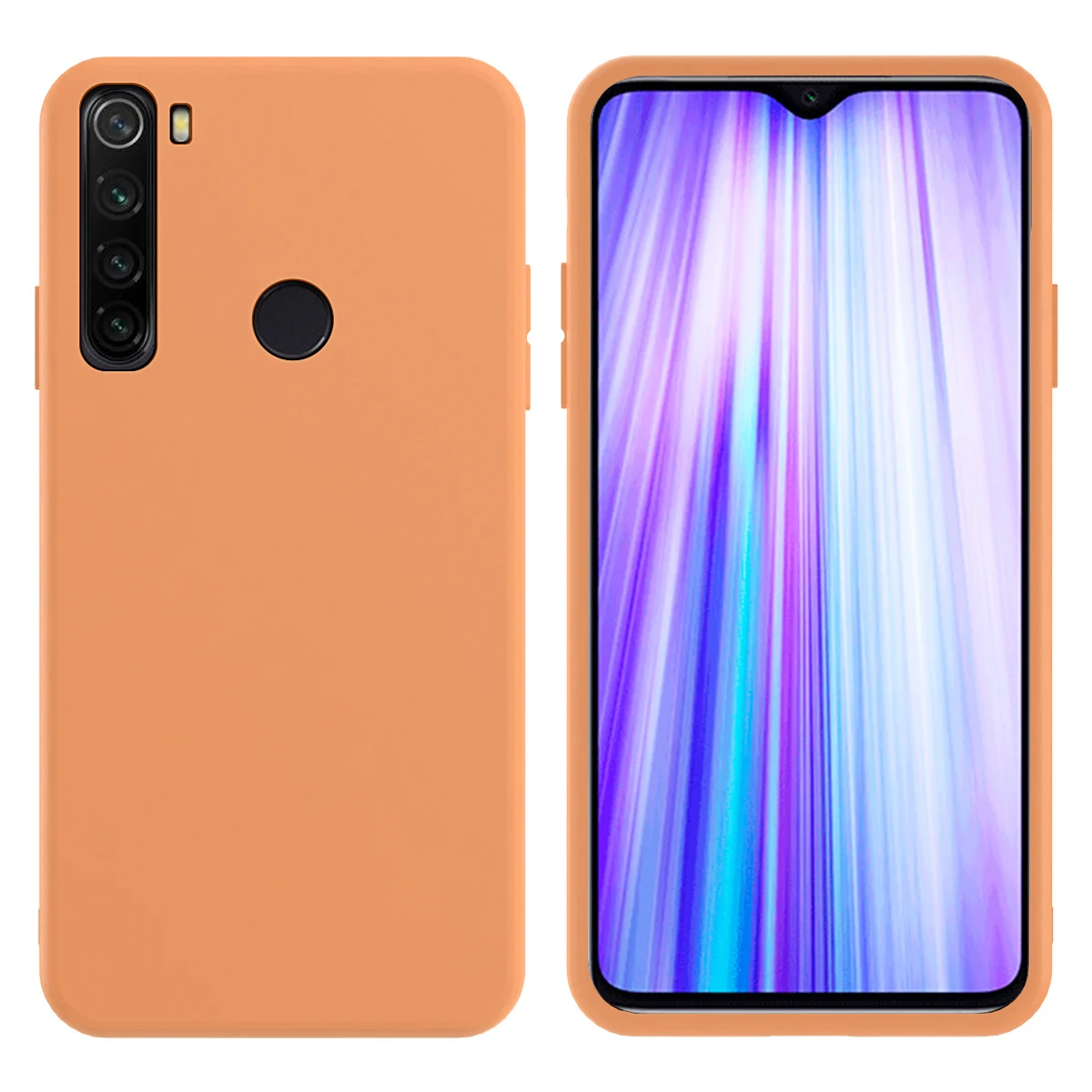 For Xiaomi Redmi Note 8T 9S 9 Pro Case Candy Colors Mi 10 A3 Soft TPU Built-in Velvet Material | Мобильные телефоны и