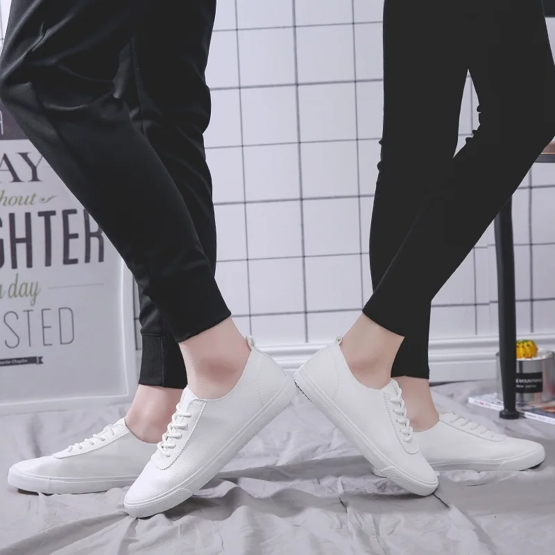 Мужская модная обувь из ПУ кожи на плоской подошве повседневные Мягкие лоферы