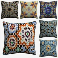 morocco maltese pattern style cushion cover for sofa chair home decor almofada
