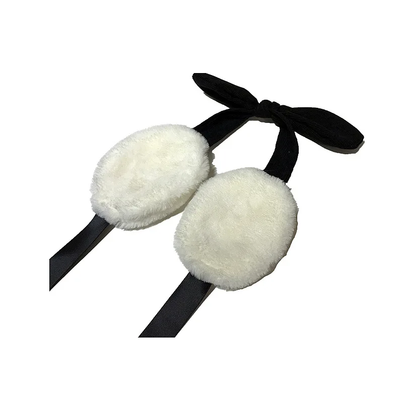 Уха посылка с Леопардовыми пятнами ухо крышка уши теплые наушники Осень зима