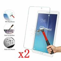 2pcs 9h tempered glass for samsung galaxy tab e 9 6 inch sm t560 sm t561 tablet full coverage bubble free protective film