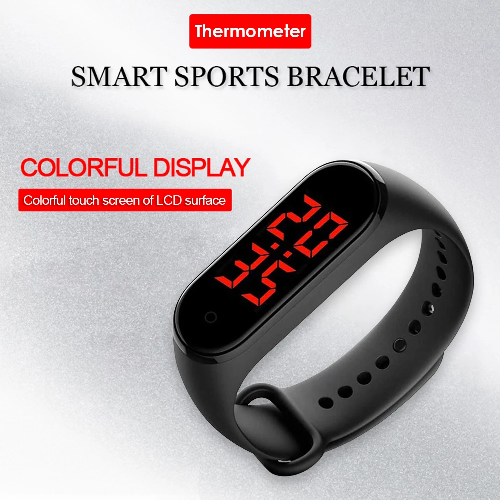 

Smartwatch Blood Oxygen Measurement Inquiry Smart Watch Time Display Body Temperature Measurement Thermometer