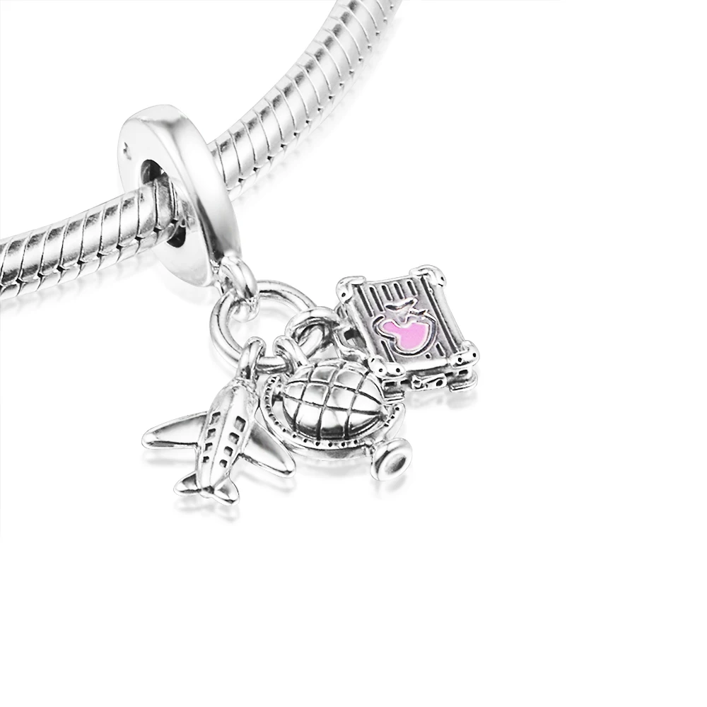 2021 Wholesale Ocean Charm Summer Original Free Shipping Jewelry Women Cheap Pendant 100% Real S925 Sterling Silver Beads |