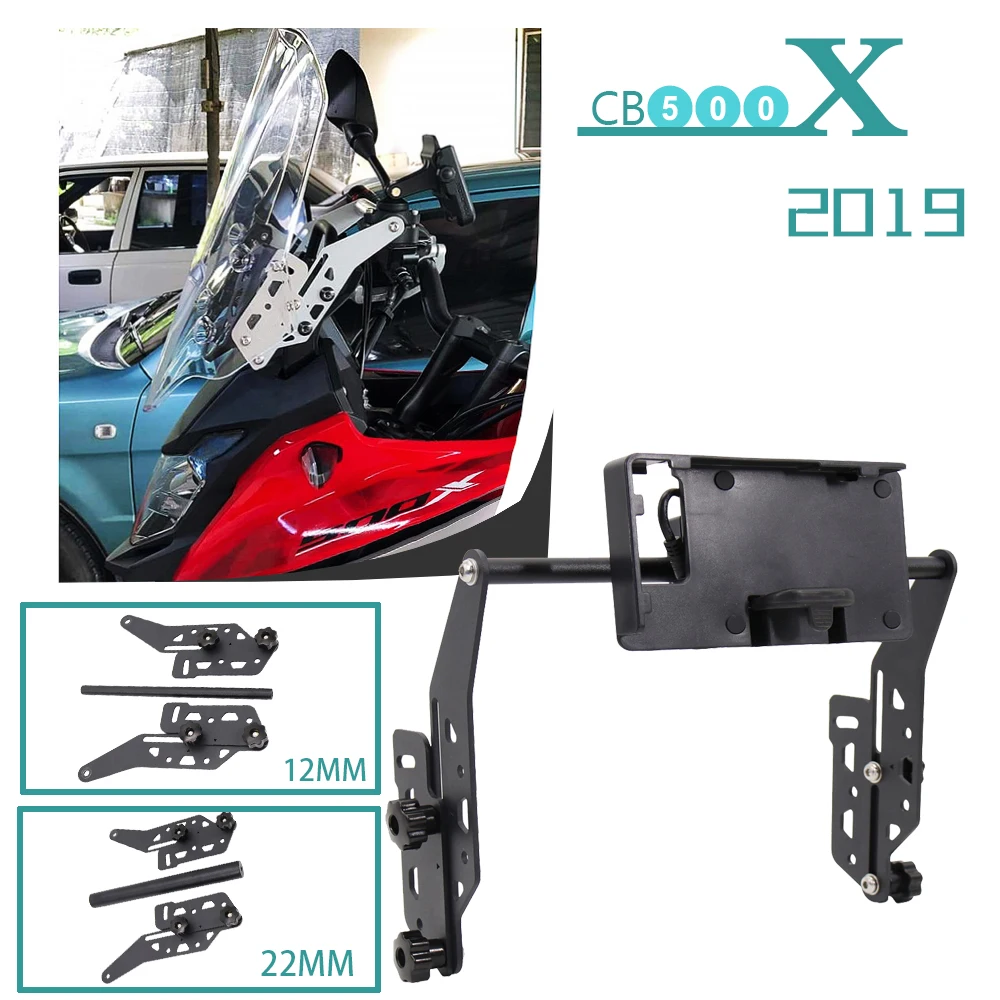 

Для Honda CB500X CB 500 X CB 500X 2019 новые аксессуары для мотоциклов кронштейн пластины навигации GPS саморегулирующийся экран поддержка