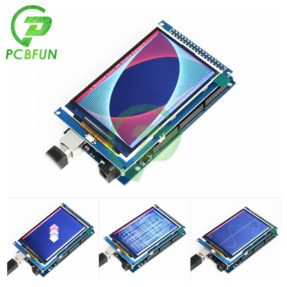 ЖК-дисплей TFT 3 5 дюйма модуль 16-битного интерфейса ILI9486/ILI9488 IC управления 480x320 для В