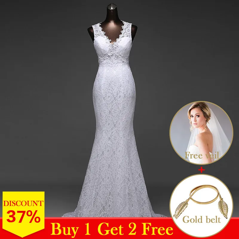 Новинка v образный вырез и красивые сексуальные свадебные платья с открытой