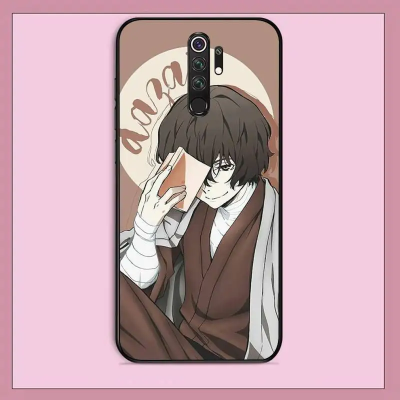 TOPLBPCS Japan anime bungou stray dogs Dazai Osamu DIY phone Case cover Shell for RedMi note 9 4 5 6 7 5a 8 pro max 4X 5A 8T | Мобильные
