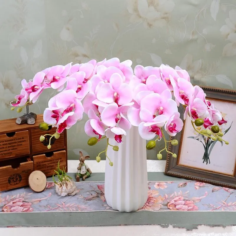 Goede Elegante Witte Phalaenopsis Vlinder Orchidee Bloem 78 Cm/30.71