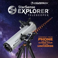 celestron professional starsense explorer dx130az 130mm f5 az smartphone app enabled newtonian reflector astronomical telescope