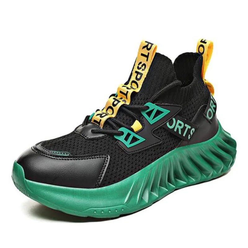 

2021 спортивная обувь для мужчин дышащая лезвие Спортивная обувь противоскользящие демпфирующие подошвы хорошего качества спортивная обувь...