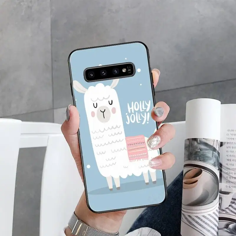 

lama Llama Animals Phone Cases For Samsung Galaxy S7 S8 S9 S10 S10e S20 s21 s30 plus lite Ultra 5g