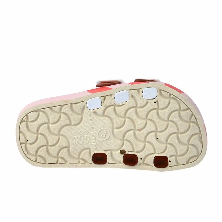 

Gantry 10581 Daily Beach Pool Bath Girls Slippers Red-White