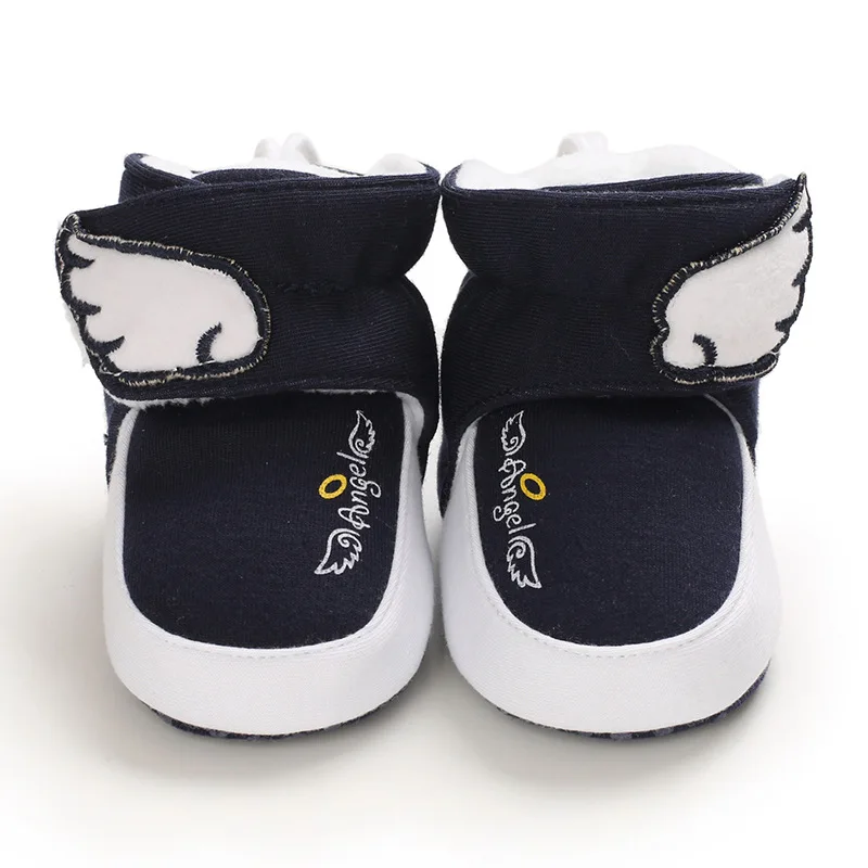 2020 Детские Зимние теплые первые ходунки хлопковая детская обувь милые детские