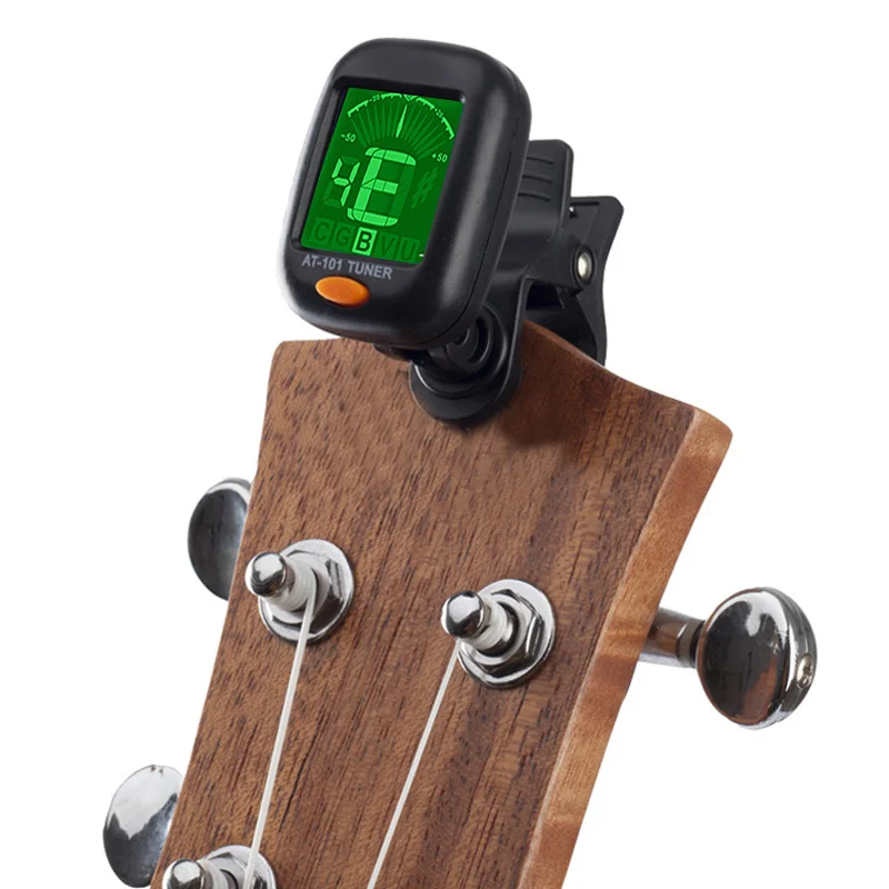 

Clip-on Electronic Digital Guitar Tuner for Chromatic Violin Ukulele Picker LCD Display CMG786