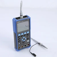 hds272s multifunctional 3 in 1 handheld oscilloscope multimeter oscillometer signal source detector with 3 5 inch lcd for engine