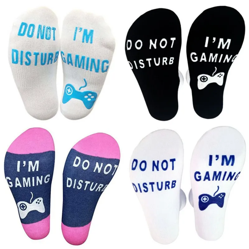

Outdoor Middle Tube Socks Universal Casual Style Letter Printed Elastic Breathable Cotton Blend Hosiery Footwear Accessories