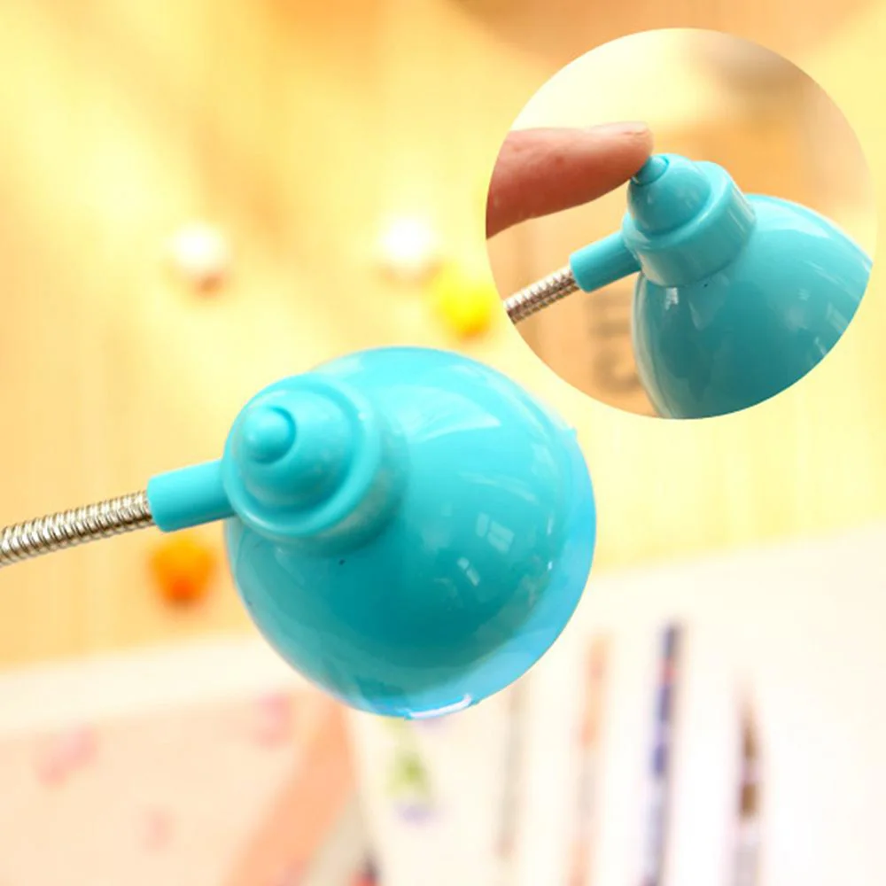 

Mini LED Flexible Clip Book Lamp Night Light Bedside Lamp Eye Protection Energy Saving Reading Lamp Kids Gift Light 1W
