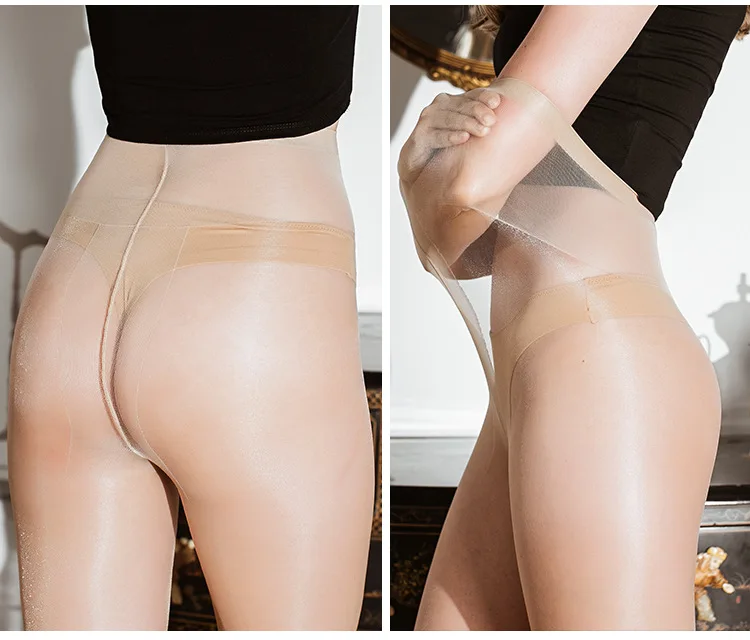 Летние Новые 15D анти крюк супер тонкие Т промежность шелковые чулки колготки