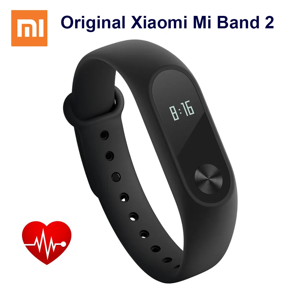 Xiaomi Mi Band 2 дисплей сердечного ритма IP67 Водонепроницаемый oled-дисплей | Электроника