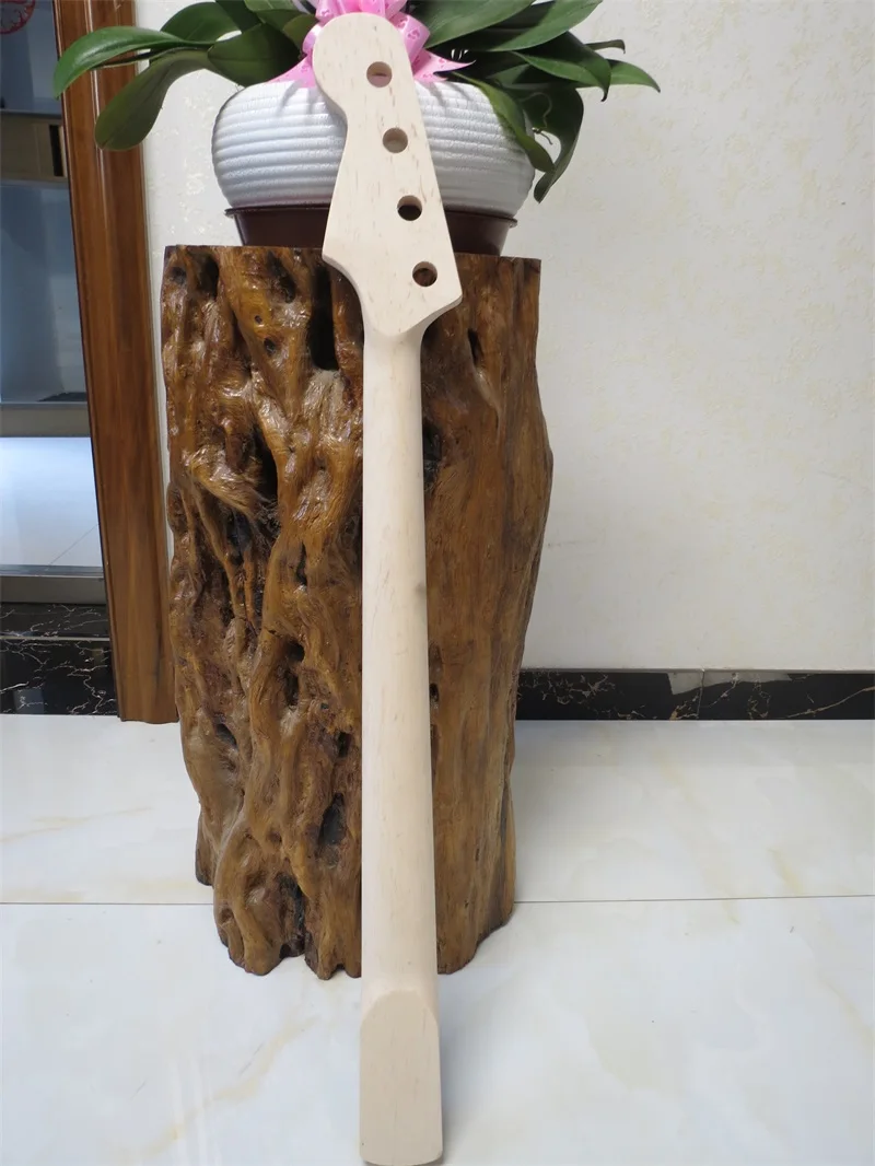 DIY Незаконченный кленовый палисандр 20 лад для электрических басов шеи частей|neck