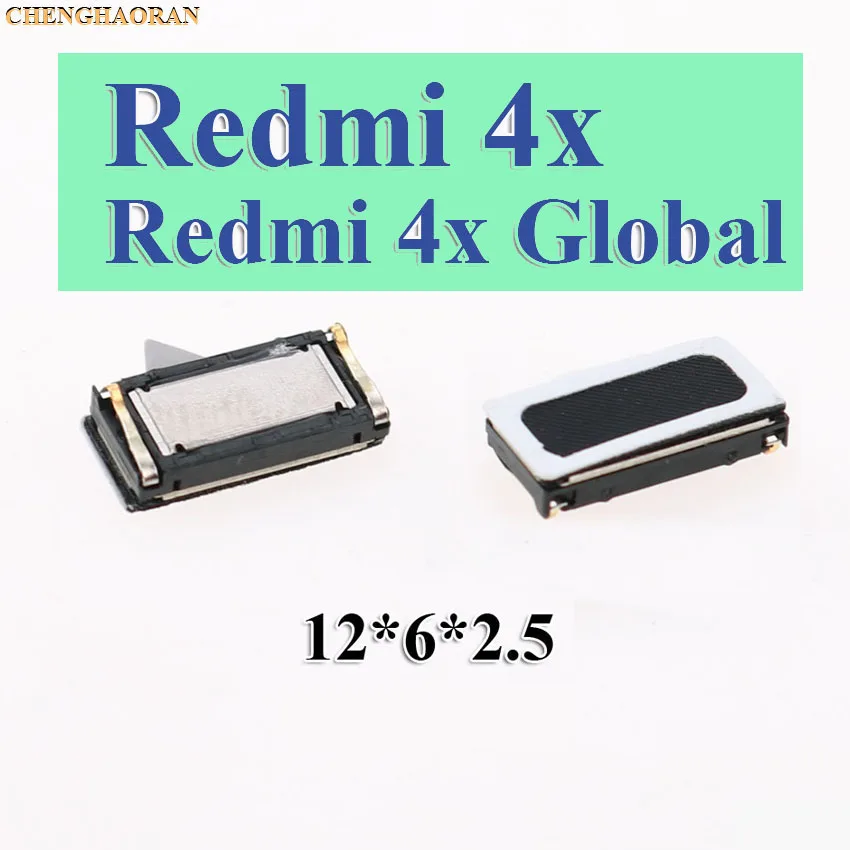 Redmi 4x 4x Global 2 шт. наушники звук Топ Динамик приемник для Xiaomi Redmi 6 4 Pro 3 3X3 S S2 Note 7 6 5 2 3 Pro 4 4X 6A 5A - Color: Redmi 4x 4x Global
