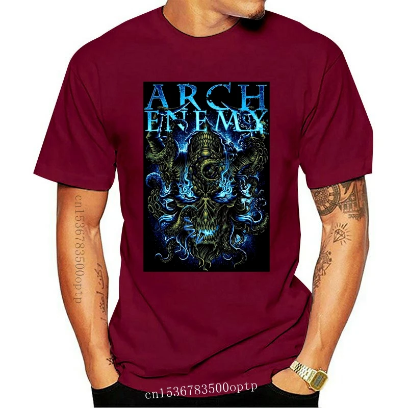 

New Arch Enemy Destruction Plague Shirt T-shirt Metal Authentic 2021 Quality T Shirts Men Printing Short Sleeve O Neck Top Tee