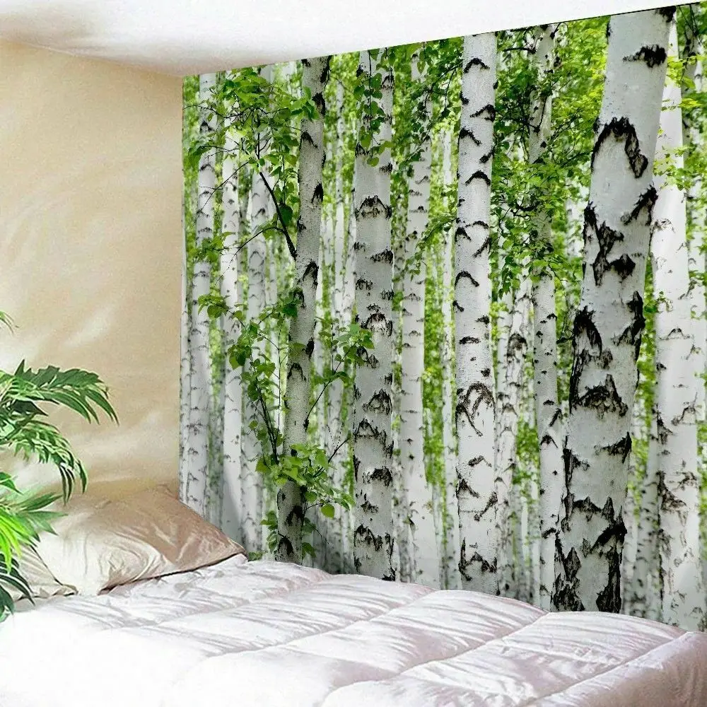 

Fashion Forest Tapestry Art Wall Hanging Bedspread Room Home Decor