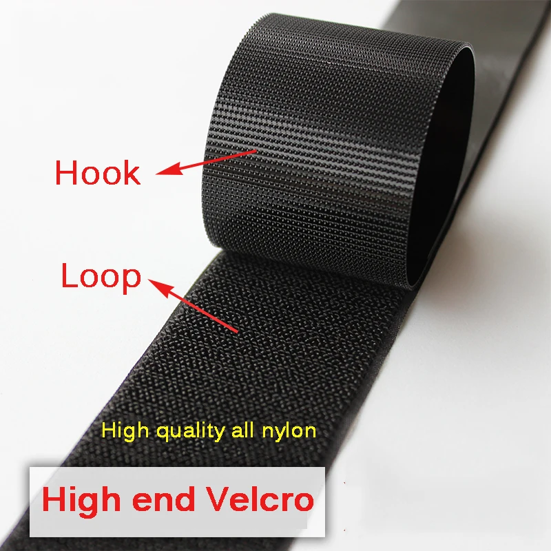 

High quality 1Meter Pair loops and hooks Safe Baby Sew-on DIY Supplies adhesive fastener Magic tape clothing sewing Accessories