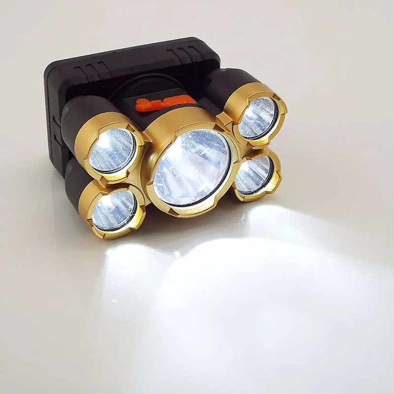 Налобный фонарь светодиодный 4 режима с зарядкой от USB | Освещение