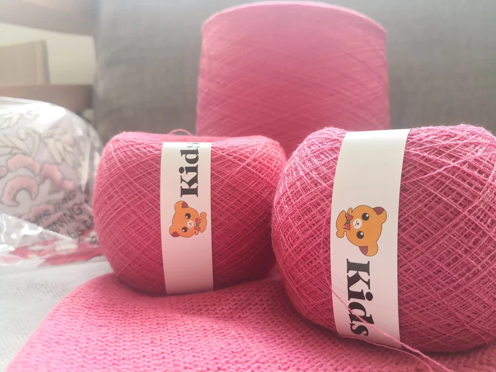 50 граммов/мяч 100% хлопчатобумажная пряжа вязание крючком мягкие теплые