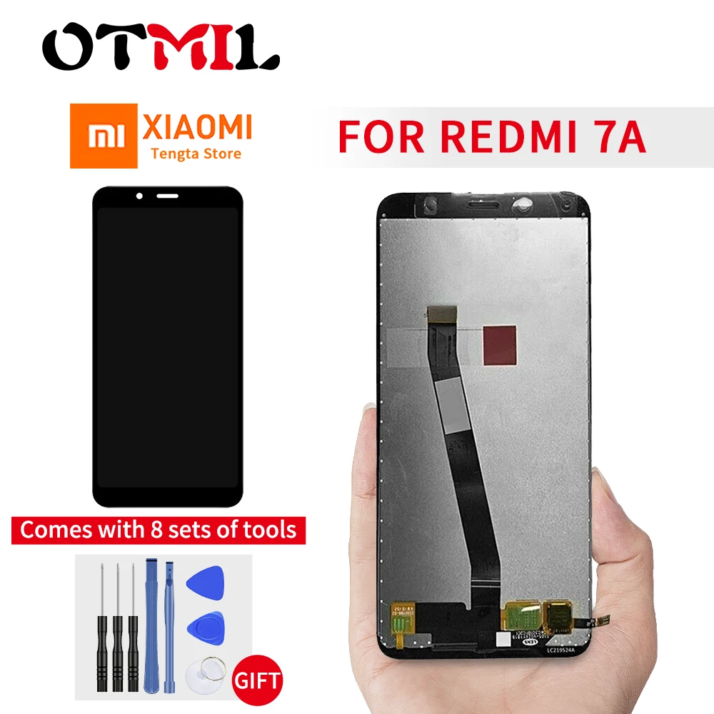 Новый ЖК дисплей для Xiaomi Redmi 7A + сенсорный экран дигитайзер сборка Red Rice Redmi7A