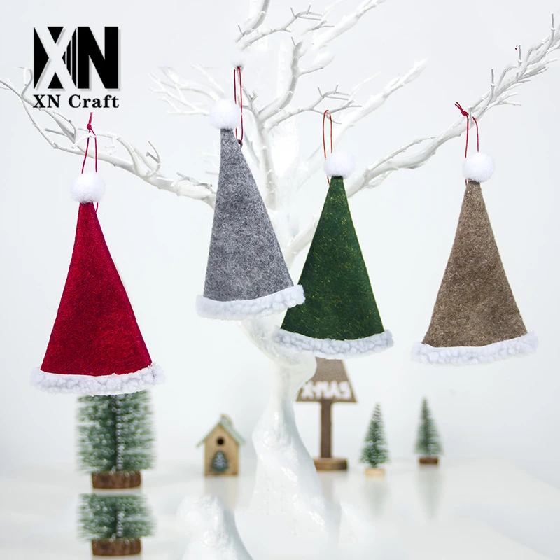 2020 новые рождественские принадлежности войлочная рождественская подвеска в