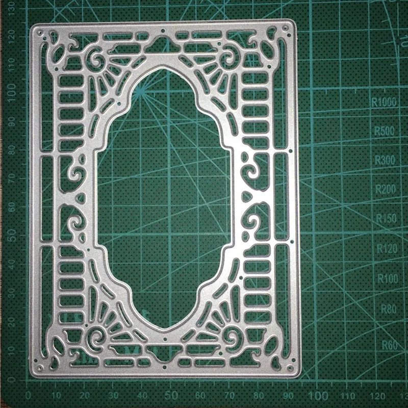Металлические Вырубные штампы полый каркас фоновая вырезанная форма украшение