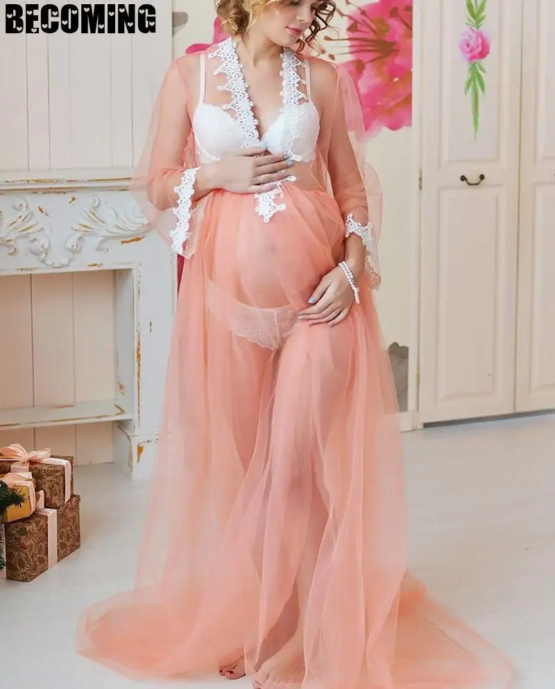 Платья для беременных фотосессии кружевное платье реквизит длинные платья