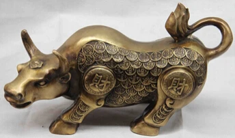 Бесплатная доставка &lt&lt&lt&lt&lt китайская Медь Бронза Home Fengshui статуя богатства