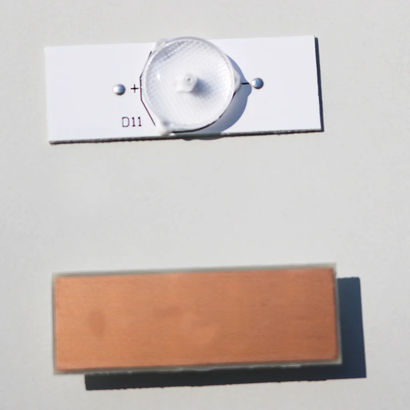 Абсолютно новые 3V SMD лампы с оптическими линзами Fliter для 32-65 дюймов светодиодный ремонт ТВ(50 шт 3 В