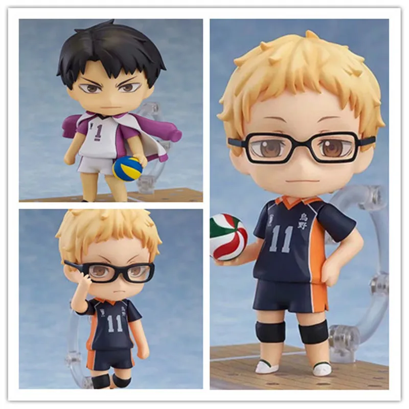 Высота каблука 10 см кошмарным Аниме фигурки Shoyo тобио Kenma Tooru PVC Моделя с хорошим