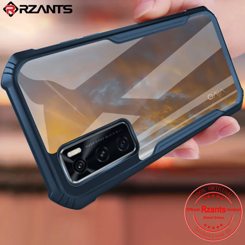 

Rzants For Vivo V20 VIVO V20 Pro Vivo V20SE Case Hard [Blade] Shockproof Slim Crystal Clear Cover funda Casing